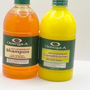 Omega A Anti Dandruff Shampoo and Anti Dandruff Conditioner