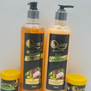 Quenz Set includes Anti dandruff Shampoo and Conditioner