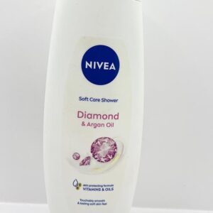 Nivea Soft Care Shower Gel with  Diamond and Argan Oil