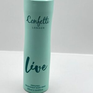 Confetti Body Spray. (Live)
