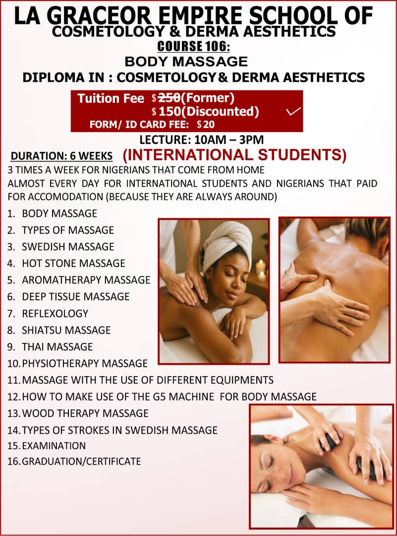 Course 106: Body Massage