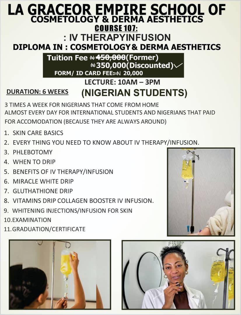 Course 107: IV Therapy Infusion